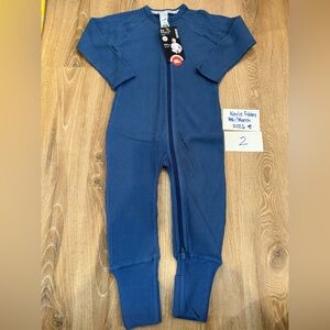 Bonds Navy Kids One Piece Footie